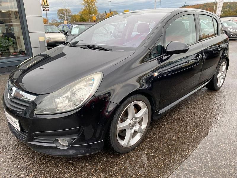 Schwarz Gebraucht 2008 Opel Corsa Limousine | 2.450 € (Guter Preis) - Bild 1/4