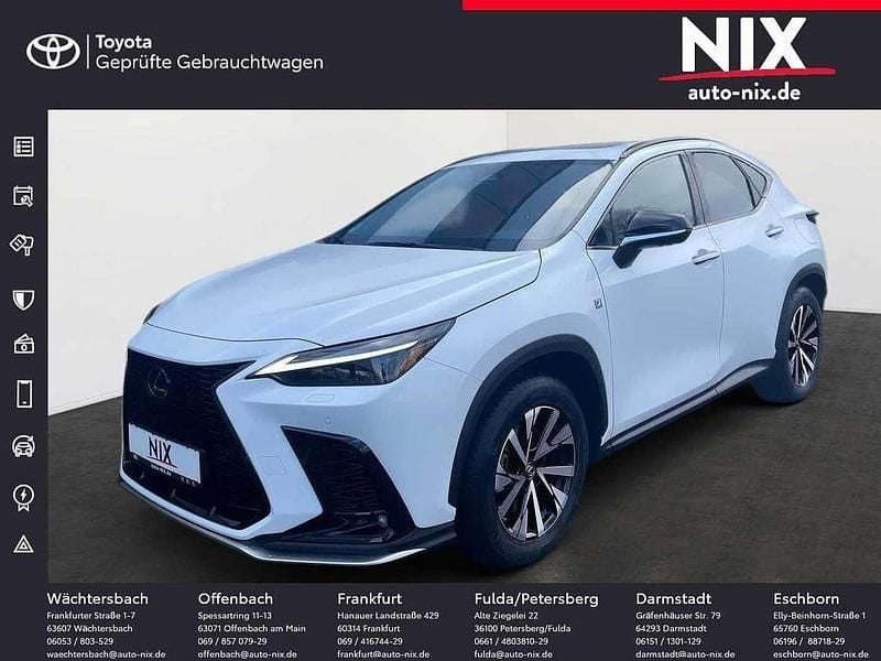 Fujiweiß Gebraucht 2023 Lexus NX450h+ E-FOUR F-Sport SUV | 49.900 € (Guter Preis) - Bild 1/4