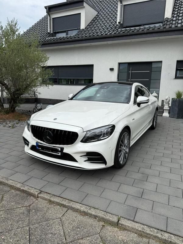 Weiß Gebraucht 2021 Mercedes C43 AMG AMG Coupé | 45.000 € (Superpreis) - Bild 1/4
