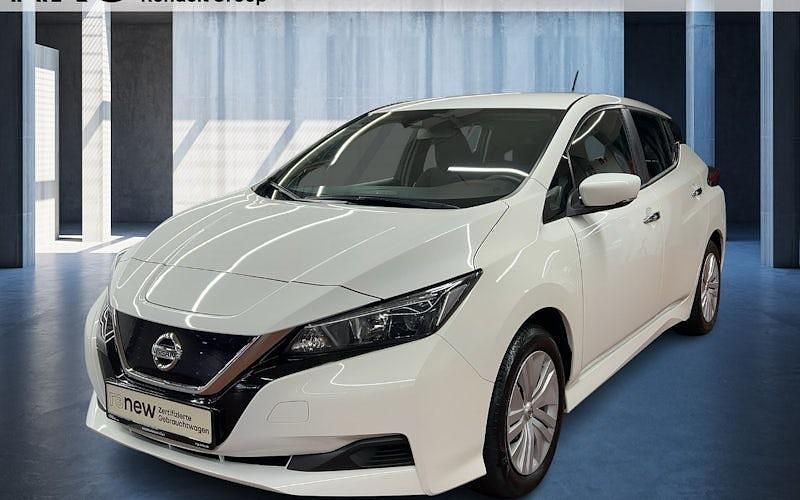 Gebraucht Nissan Leaf Basis 110 kW (150 PS) 2021 Weiß Kleinwagen