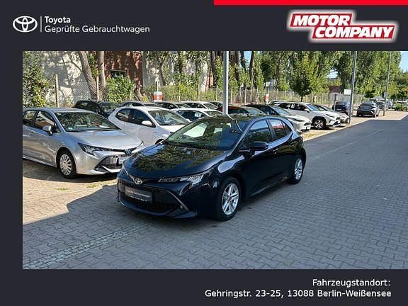 Mysticschwarz mica Gebraucht 2022 Toyota Corolla Business Edition | 22.315 € (Guter Preis) - Bild 1/4