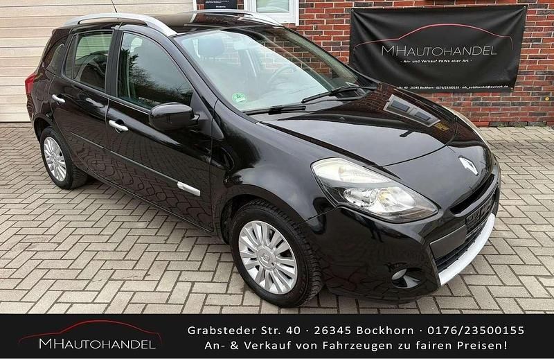 Gebraucht Renault Clio GrandTour Dynamique 101 PS (74 kW) 2011 Perlmuttschwarz Kombi