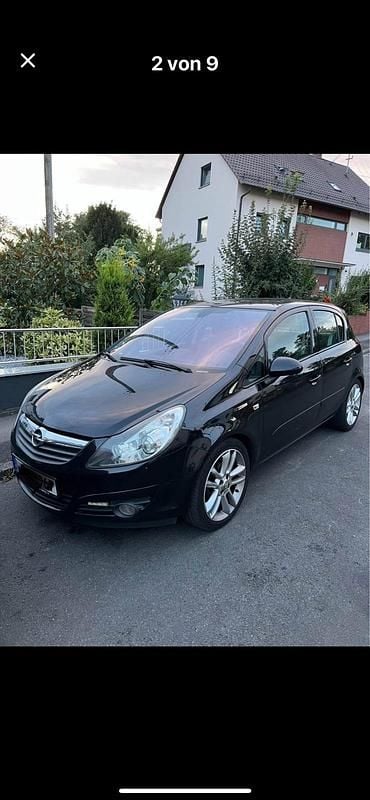 Gebraucht Opel Corsa 101 PS (74 kW) 2010 Schwarz Limousine