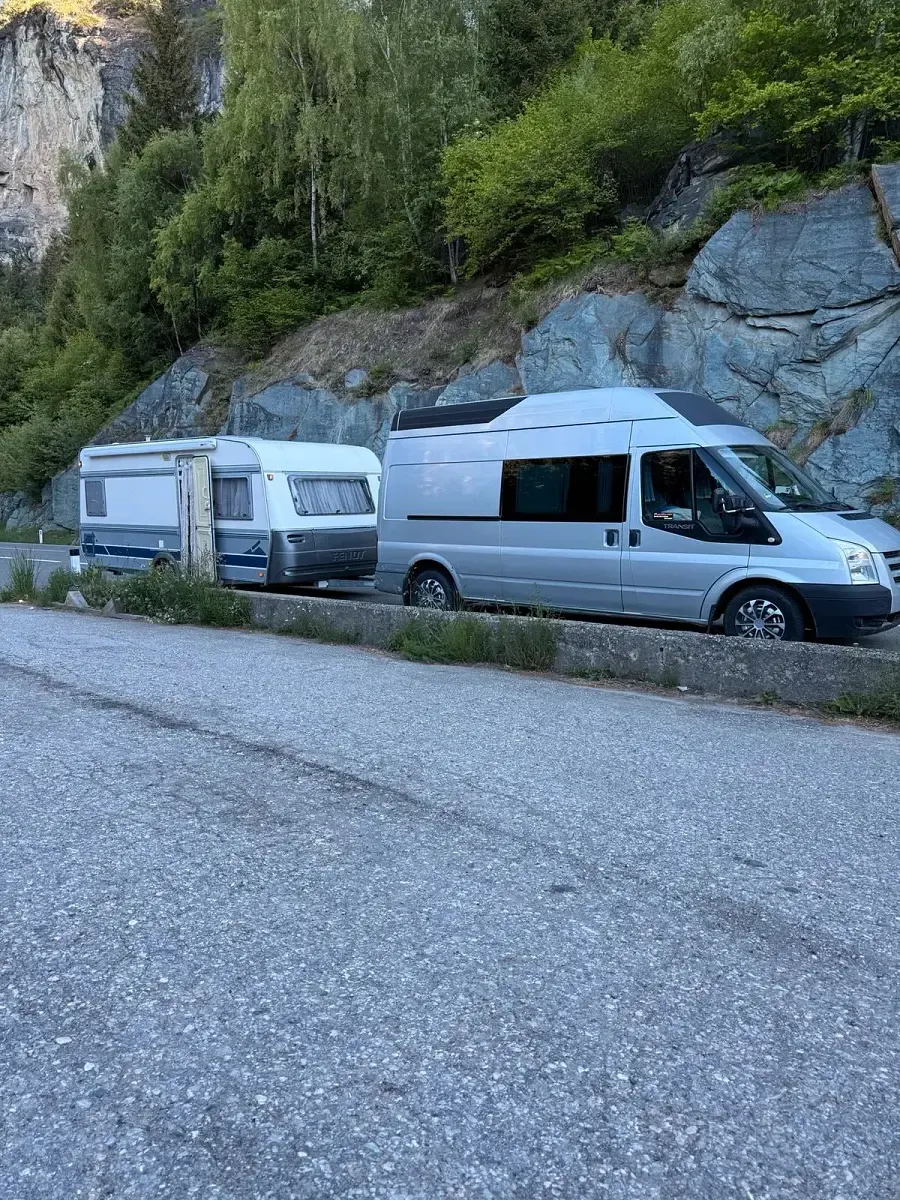 Gebraucht Ford Transit 120 PS (88 kW) 2009 Silber Van / Kleinbus