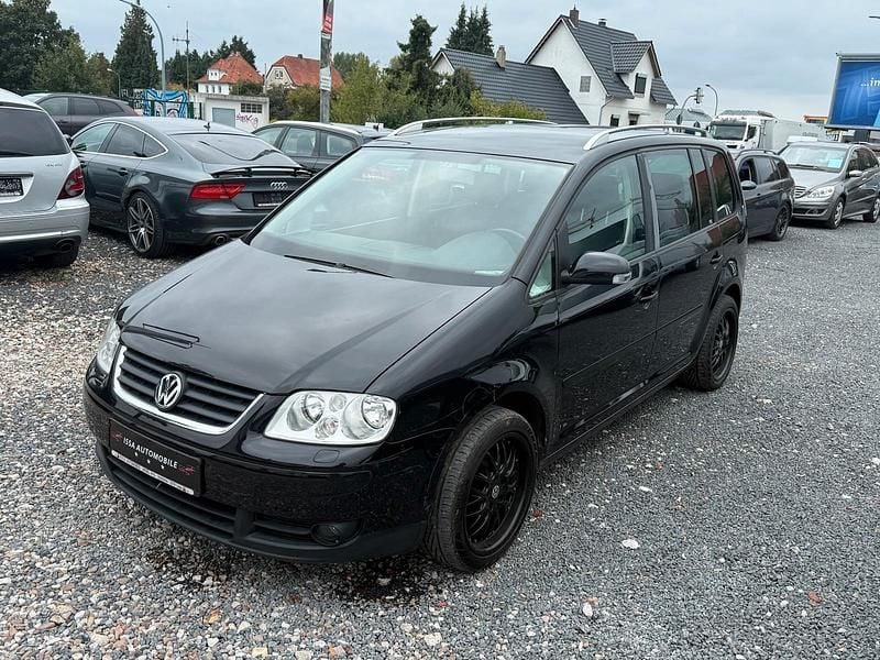 Schwarz Gebraucht 2005 VW Touran Van / Kleinbus | 1.290 € (Guter Preis) - Bild 1/4