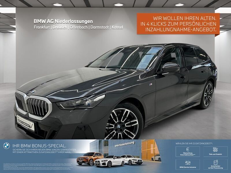 Grau Gebraucht 2024 BMW 520 M Sport Limousine | 52.470 € (Superpreis) - Bild 1/3