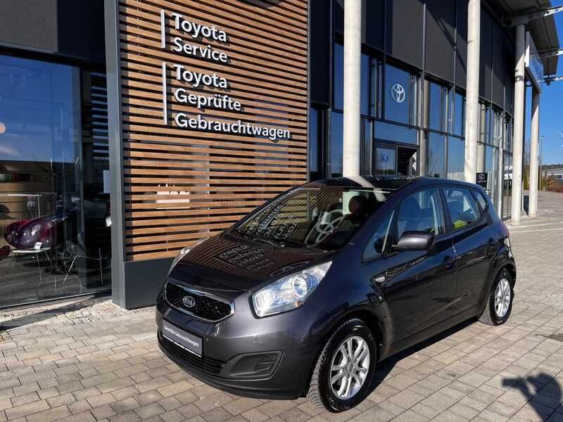 Gebraucht Kia Venga Edition 7 90 PS (66 kW) 2012 Grau ((e5b) dark gun metal) (metallic) Kleinwagen
