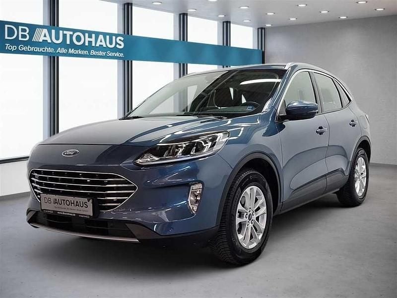 Blau Gebraucht 2022 Ford Kuga Titanium SUV | 24.930 € (Guter Preis) - Bild 1/4