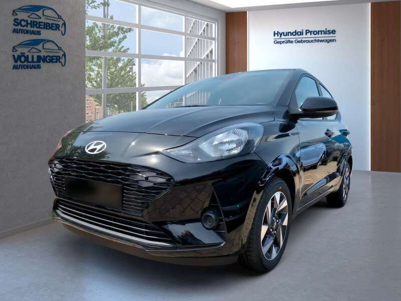 Phantom black Gebraucht 2024 Hyundai i10 Trend Kleinwagen | 16.990 € (Fairer Preis) - Bild 1/4