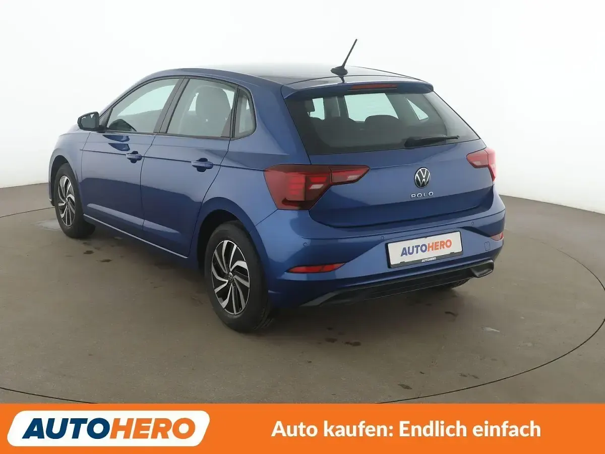 Gebraucht VW Polo 80 PS (58 kW) 2022 Blau Kleinwagen