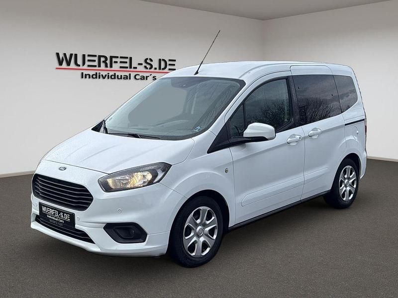 Gebraucht Ford Tourneo Courier Trend 101 PS (74 kW) 2019 Frostweiß Van / Kleinbus