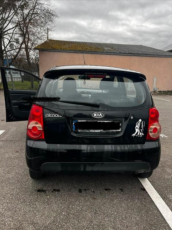 Gebraucht Kia Picanto 65 PS (47 kW) 2010 Schwarz Kleinwagen
