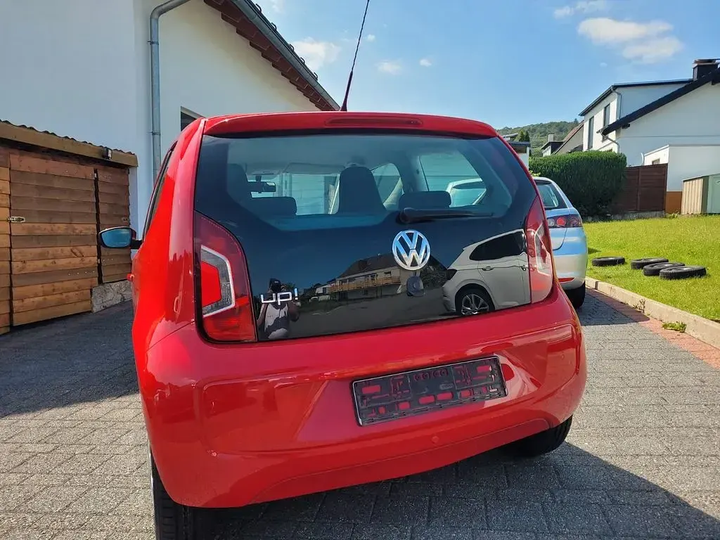Gebraucht VW up! move up! 75 PS (55 kW) 2012 Rot Kleinwagen