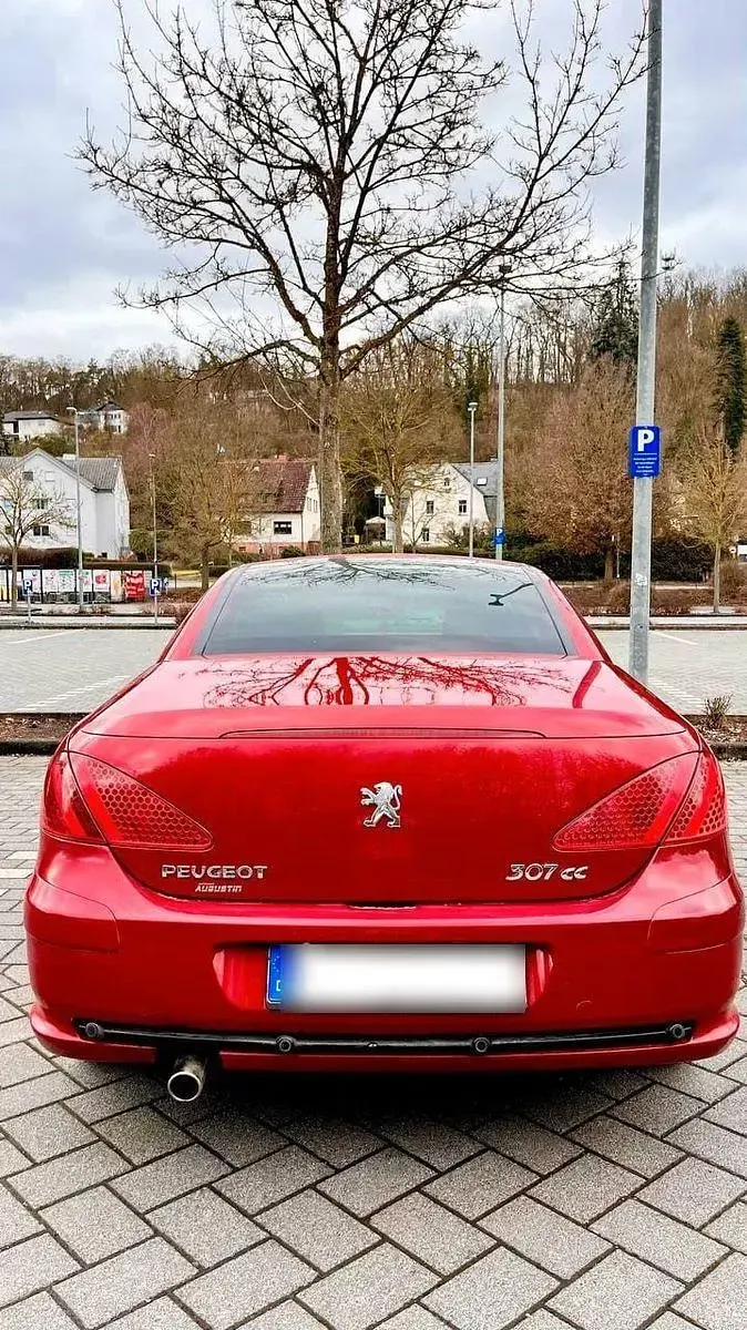 Gebraucht Peugeot 307 CC Sport 177 PS (130 kW) 2004 Rot Cabrio