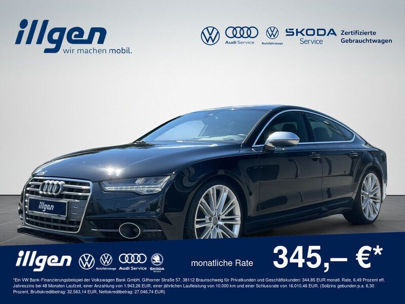 Schwarz Gebraucht 2017 Audi S7 Comfort Kleinwagen | 28.990 € - Bild 1/4