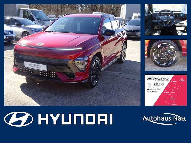 Ultimate red Gebraucht 2025 Hyundai Kona N Line SUV | 35.989 € (Fairer Preis) - Bild 1/4