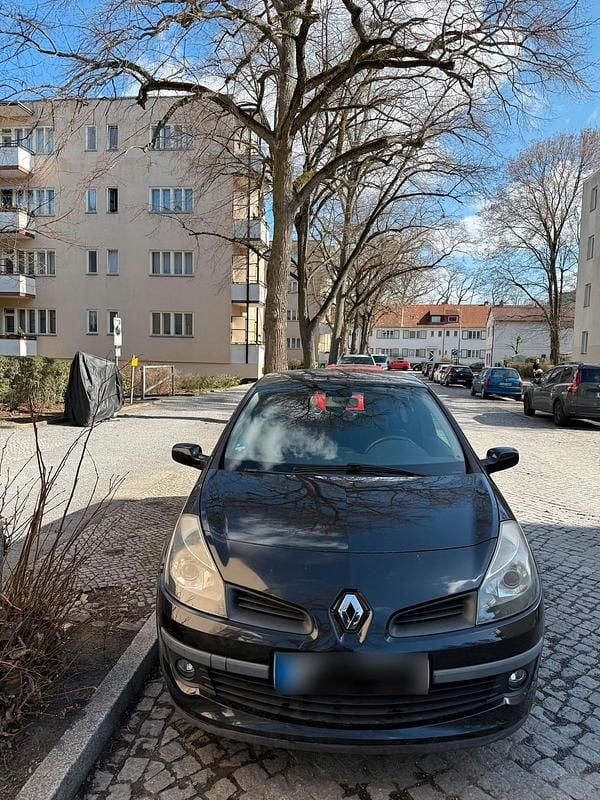 Gebraucht Renault Clio III 88 PS (64 kW) 2007 Schwarz Kleinwagen