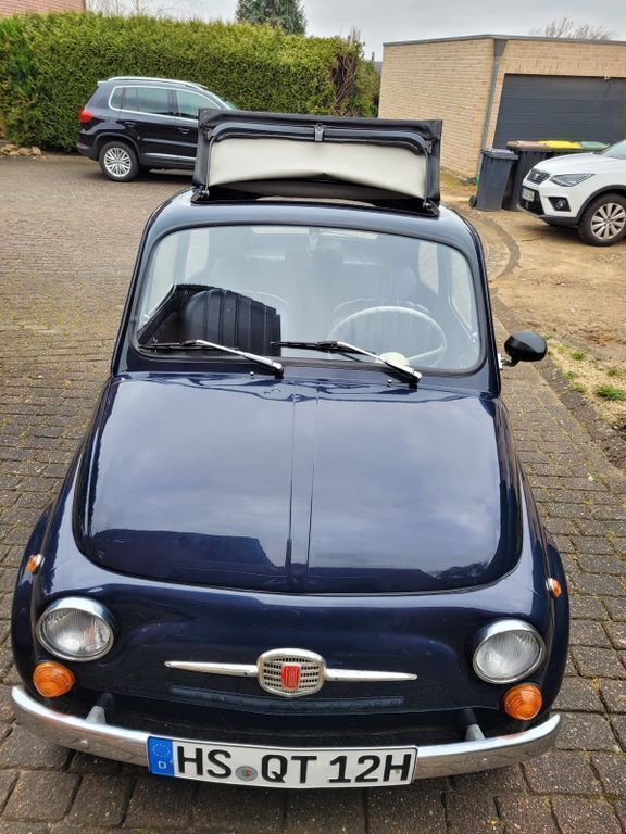 Blau Gebraucht 1962 Fiat 500 Kleinwagen | 9.750 € - Bild 1/4