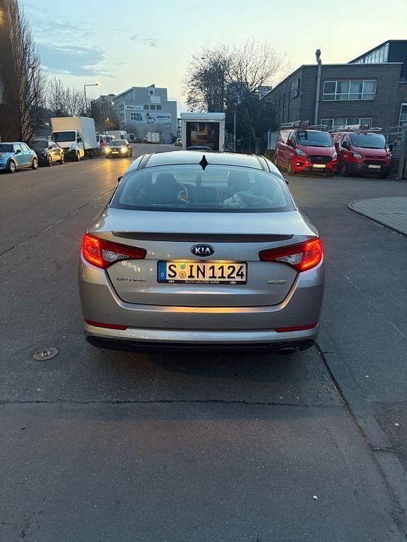 Gebraucht Kia Optima Spirit 165 PS (121 kW) 2014 Silber Limousine