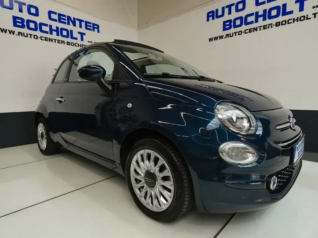 Gebraucht Fiat 500C Lounge 69 PS (50 kW) 2021 Blau Cabrio