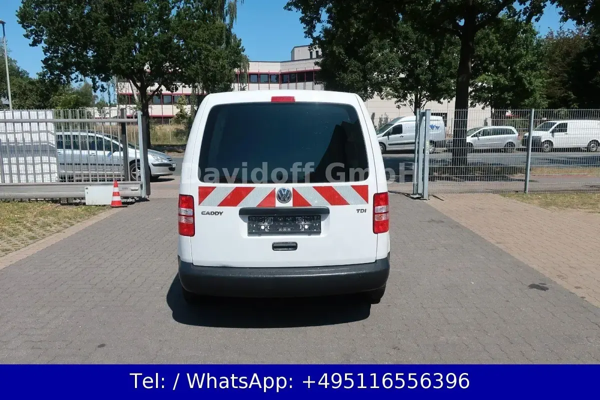 Gebraucht VW Caddy 102 PS (75 kW) 2013 Weiß Van / Kleinbus