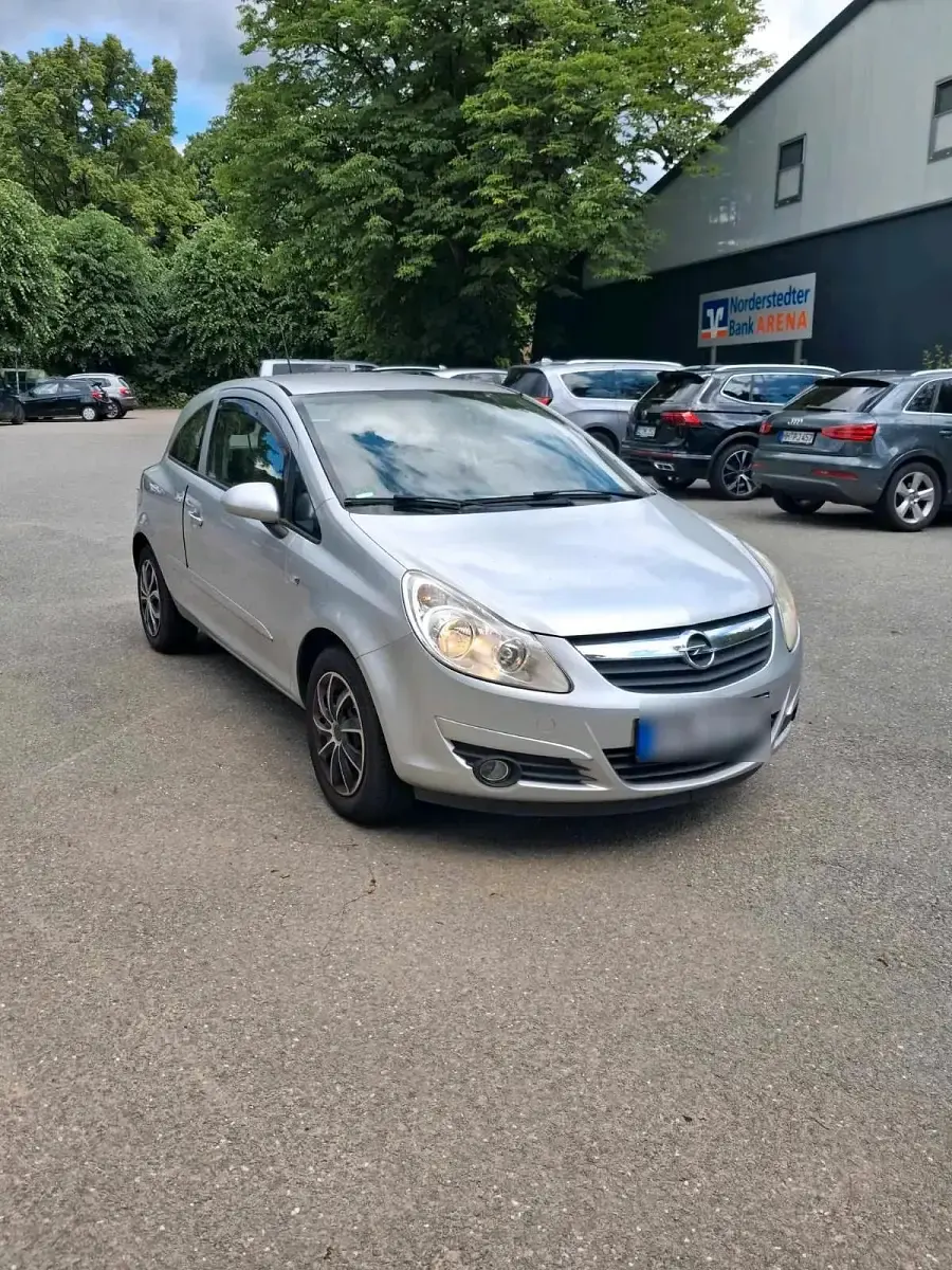 Gebraucht Opel Corsa 75 PS (55 kW) 2007 Silber Kleinwagen
