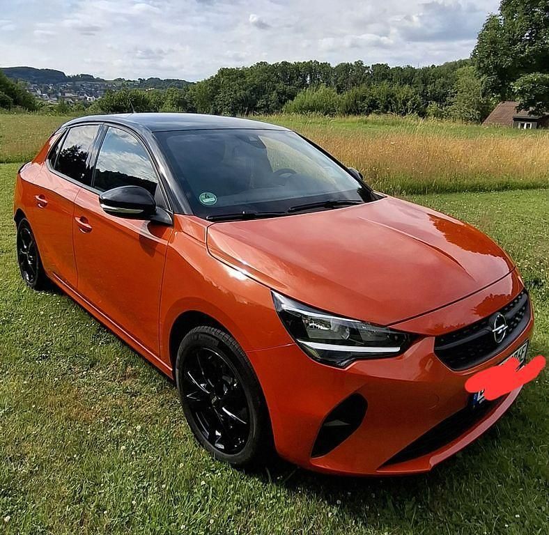 Orange Gebraucht 2022 Opel Corsa-e Edition Kleinwagen | 13.499 € (Superpreis) - Bild 1/4
