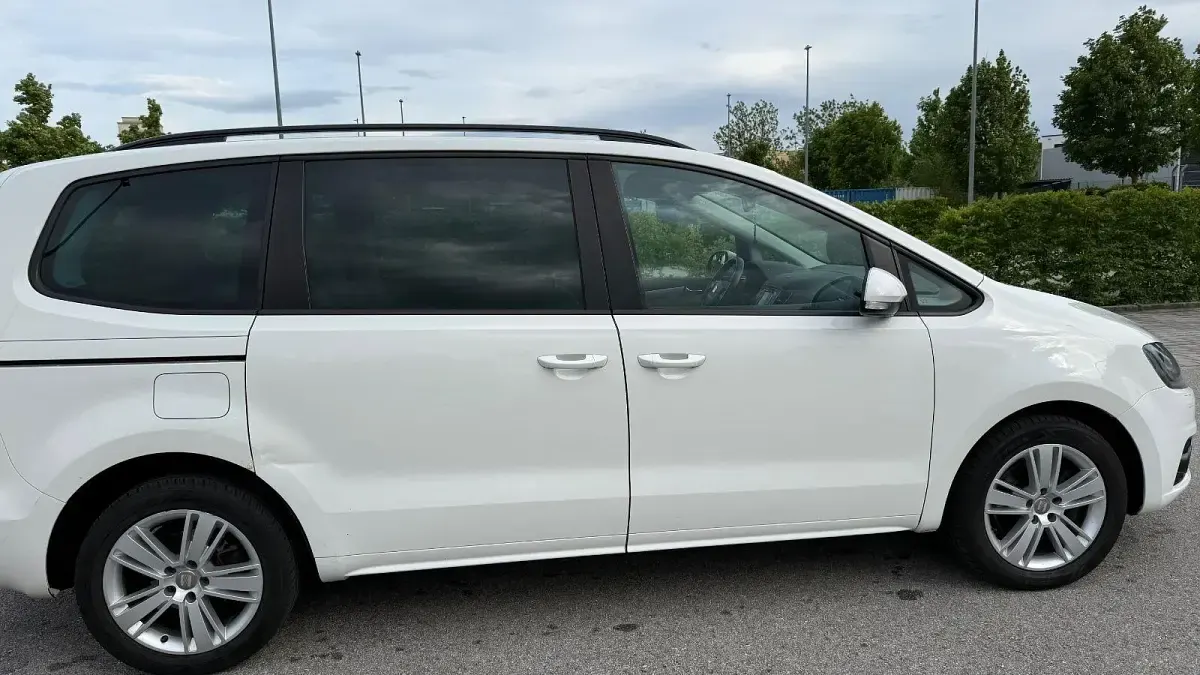 Gebraucht Seat Alhambra Style 150 PS (110 kW) 2013 Weiß Van / Kleinbus