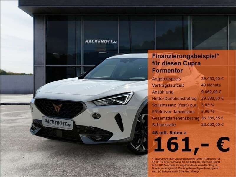 Weiss Gebraucht 2023 Cupra Formentor VZ SUV | 39.450 € (Teuer) - Bild 1/4