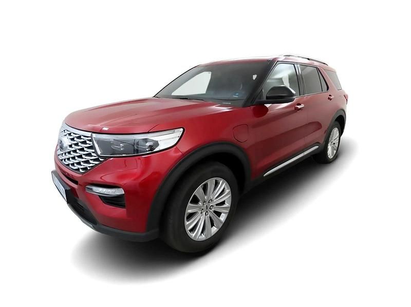 Rot Gebraucht 2023 Ford Explorer Platinum SUV | 58.249 € (Fairer Preis) - Bild 1/4