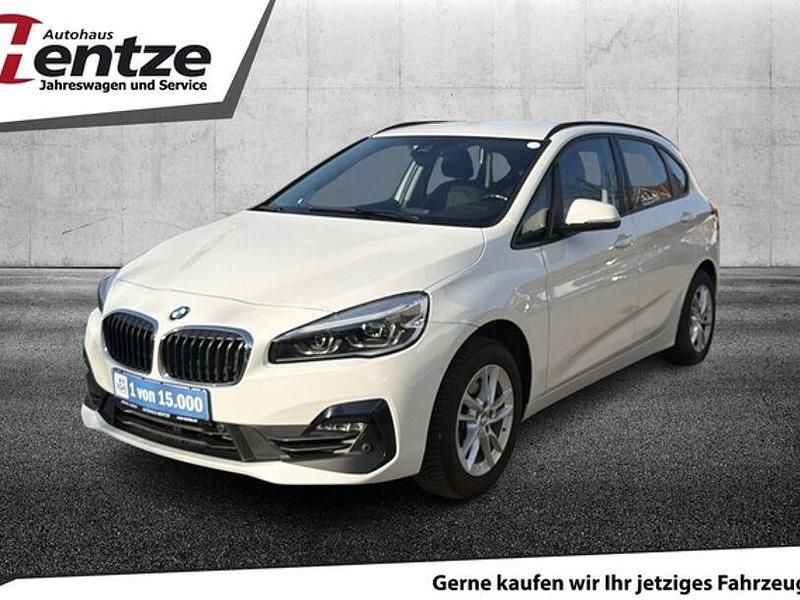 Gebraucht BMW 218 Active Tourer Advantage 140 PS (102 kW) 2018 Weiß Van / Kleinbus