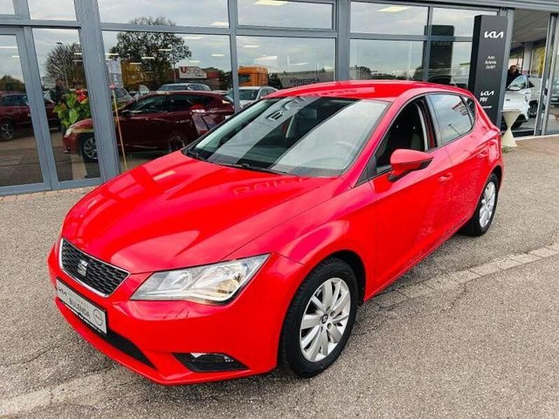 Usata Seat Leon Reference 86 CV (63 kW) 2016 Rosso Berlina
