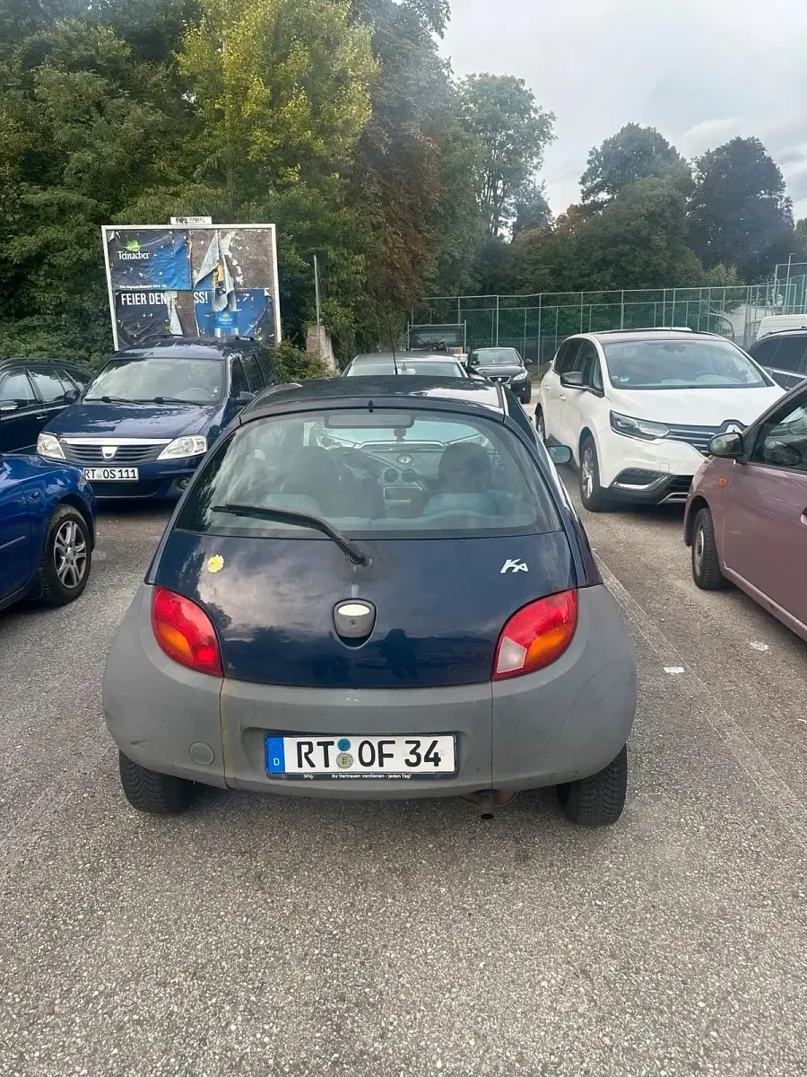 Gebraucht Ford Ka 2007 Blau Kleinwagen