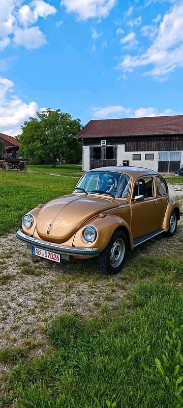Gold Gebraucht 1973 VW Käfer | 8.900 € - Bild 1/4