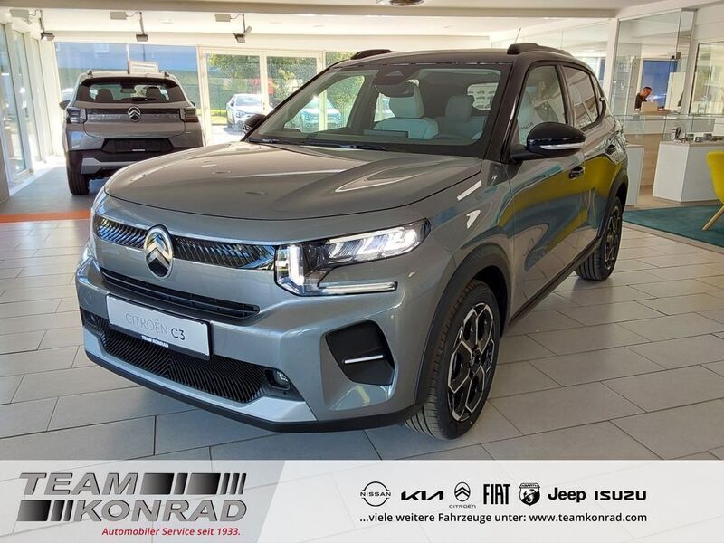 Grau Neu 2025 Citroën C3 PureTech Kleinwagen | 20.999 € (Etwas zu teuer) - Bild 1/4