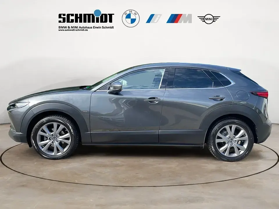 Gebraucht Mazda CX-30 Selection 122 PS (89 kW) 2023 (grau)  machine grey SUV