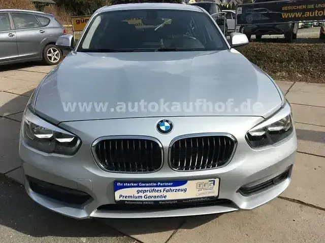 Brugt BMW 118 Advantage 136 HK (100 kW) 2015 Sølv Hatchback