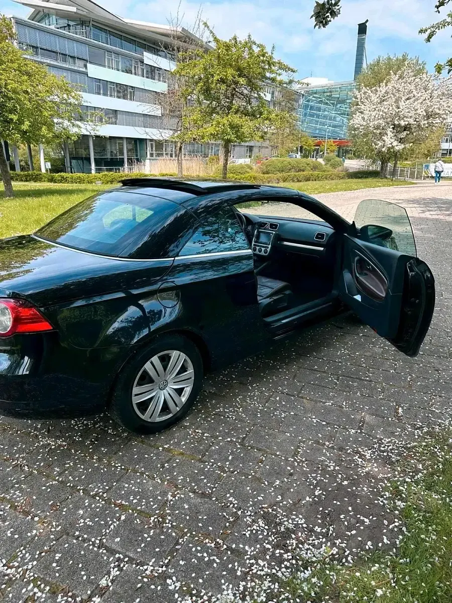 Gebraucht VW Eos 200 PS (147 kW) 2008 Schwarz Cabrio