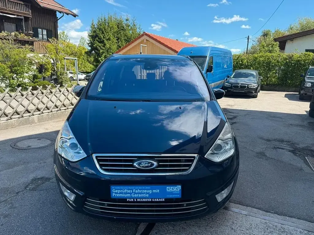 Używany Ford Galaxy Titanium 163 KM (119 kW) 2012 Niebieski Minivan