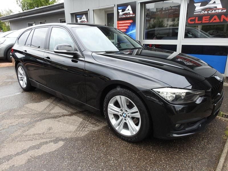 Schwarz Gebraucht 2016 BMW 318 Advantage Kombi | 9.799 € (Fairer Preis) - Bild 1/4