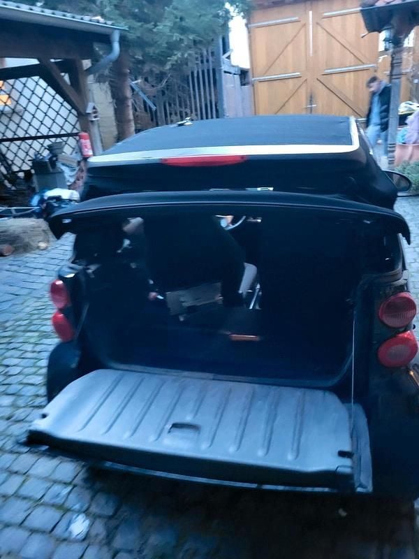 Gebraucht Smart ForTwo Cabrio 71 PS (52 kW) 2007 Schwarz Cabrio