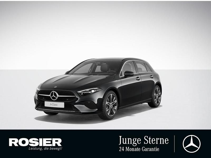 Schwarz / kosmosschwarz Gebraucht 2024 Mercedes A180 Advanced Plus Limousine | 30.910 € (Fairer Preis) - Bild 1/4