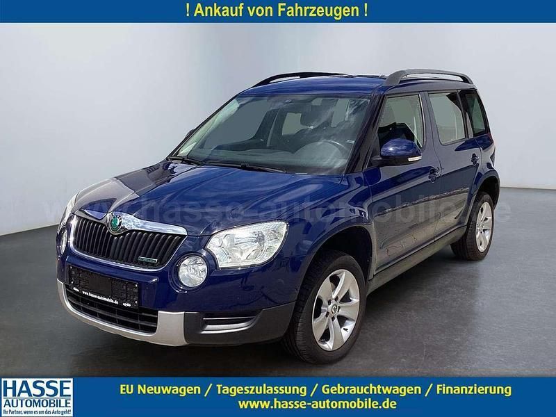 Blau Gebraucht 2011 Skoda Yeti GreenLine SUV | 7.999 € (Teuer) - Bild 1/4
