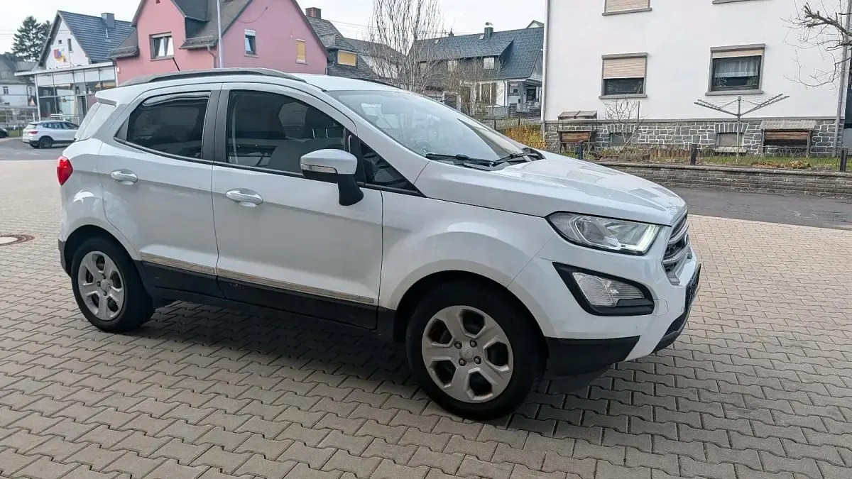 Gebraucht Ford Ecosport 101 PS (74 kW) 2019 Weiß SUV