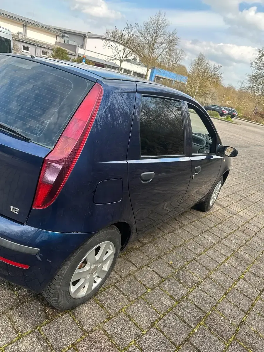 Gebraucht Fiat Punto 60 PS (44 kW) 2009 Blau Kleinwagen
