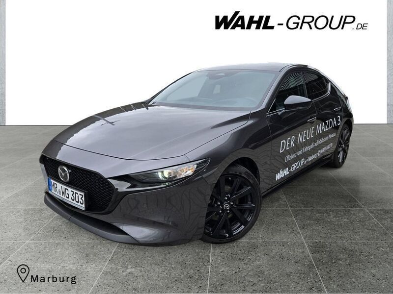 Grau Gebraucht 2024 Mazda 3 Homura-Line Limousine | 26.990 € - Bild 1/4