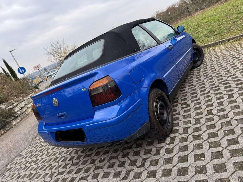 Gebraucht VW Golf Cabriolet 101 PS (74 kW) 1998 Schwarz Cabrio