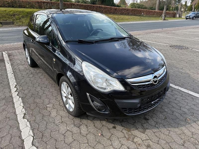 Gebraucht Opel Corsa Satellite 69 PS (50 kW) 2011 Schwarz Kleinwagen