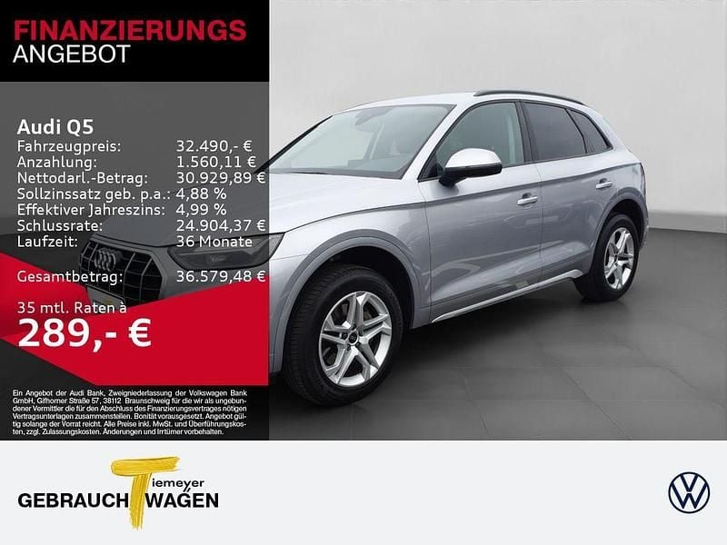 Gebraucht Audi Q5 Advanced 204 PS (150 kW) 2022 Silber SUV