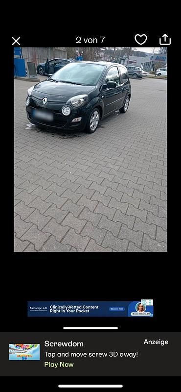 Gebraucht Renault Twingo 2014 Schwarz Kleinwagen